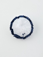 Бант для волос на резинке «Синий кантик», пышный, 6.5 см, сине-белый (комплект 6 шт) - фото 51945780