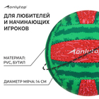 Волейбольный мяч ONLYTOP «Арбуз», машинная сшивка, 18 панелей, р. 2, PVC - Фото 2