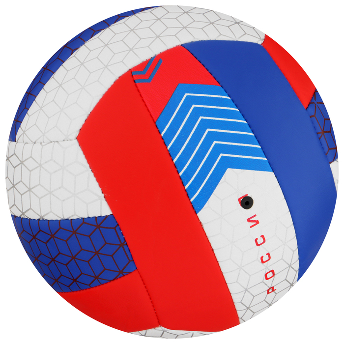 Мяч волейбольный MINSA «РОССИЯ», ПВХ, машинная сшивка, 18 панелей, р. 5 - фото 1927478873