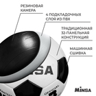 Футбольный мяч MINSA, машинная сшивка, 32 панели, р. 3, TPU - Фото 3