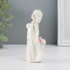 Сувенир керамика "Малышка со шляпкой" 11х6х3 см - Фото 3