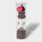 Мельница для специй Доляна «Эстет», 22×5.5 см, керамический механизм, дуб, коричневая - Фото 10