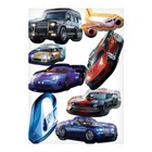 Развивающий набор «Светящийся транспорт», наклейки светятся в темноте, по методике Монтессори - фото 32076465