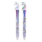 Ручка шариковая многоцветная, автоматическая «Единорог», 6 цветов (штрихкод на штуке) - Фото 1