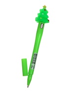 Ручка-прикол Calligrata «Новый год», светящаяся, чёрный стержень, гелевая, подарочная, МИКС - Фото 4