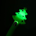 Ручка-прикол Calligrata «Новый год», светящаяся, чёрный стержень, гелевая, подарочная, МИКС - Фото 6