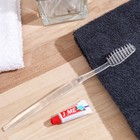 Зубной набор в Эконом: зубная щетка 17 см, зубная паста, 3 г - фото 318212191