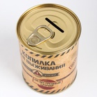 Копилка для денег «Банка. Копилка для выживания», металл, 7.3×9.5 см 4479919