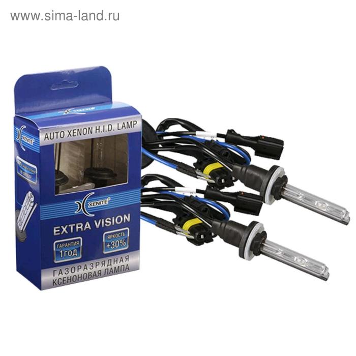 Лампа ксеноновая Xenite H4 (4300K) EXTRA VISION +30%, 2 шт - Фото 1