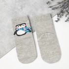 Носки для мальчика MINAKU «Пингвин», цвет серый, размер 20-22 (14 см), (факт. 8-12) - Фото 2
