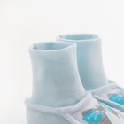 Пинетки Крошка Я "Маленькая снегурочка", голубой, р.22,  рост 62 см - фото 25372451