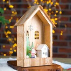 Декор новогодний с подсветкой «Праздничный домик», 6×15×23.5 см - Фото 2