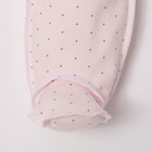 Ползунки для девочки «Крошка Я», рост 62-68 см, розовый - Фото 3