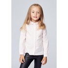 Рубашка для девочки, цвет розовый рис., рост 104 см - Фото 4