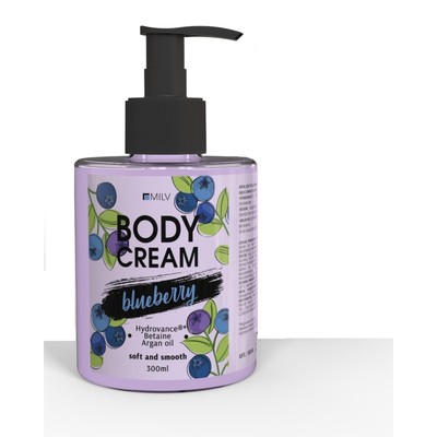 Крем для тела Milv «Черника», 300 мл