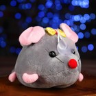 Мягкая игрушка «Мышка с бантом», с присоской, цвета МИКС - Фото 1