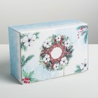 Складная коробка «Снежной зимы», 22 × 15 × 10 см - Фото 2