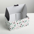 Коробка подарочная новогодняя складная «Winter time», 22 х 15 х 10 см, Новый год - Фото 3