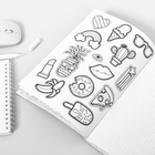 Ежедневник-смешбук с раскраской антистресс  А5, 80 л «Радуйся. Мечтай. Создавай» - фото 24231462