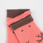 Носки детские махровые, цвет персиковый, размер 14-16 - Фото 2