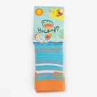 Носки детские махровые, цвет светло-бирюзовый, размер 9-10 - Фото 4