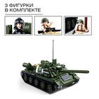 Конструктор Армия ВОВ «Боевой танк», 2 варианта сборки, 687 деталей - Фото 4