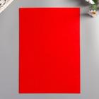 Фетр мягкий 1 мм "Красный" набор 10 листов формат А4 - Фото 2