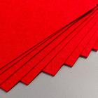 Фетр мягкий 1 мм "Красный" набор 10 листов формат А4 - фото 8475655