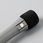 Маркер для доски, узел 1.0 мм, ширина линии 2.0 мм, с магнитом, с губкой, водный, чёрный - Фото 11