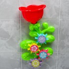 Набор игрушек для ванны «Цветок - мельница», с лейкой - Фото 2