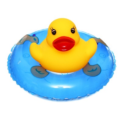 Игрушка для ванны Крошка Я «Водная горка», 5 деталей, 4 игрушки, на присосках