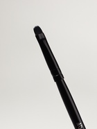 Кисть для макияжа, тонкая, двусторонняя, 13(±1) см, чёрная - Фото 4