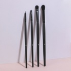 Набор кистей для макияжа «Premium Brush», 4 предмета, PVC-чехол, цвет чёрный - Фото 3