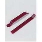 Инструмент для разбора пластика в авто TORSO, усиленный, набор 2 предмета - Фото 2