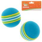 Набор из 2 игрушек "Полосатые шарики", диаметр шара 4.2 см (большие), микс цветов - Фото 4
