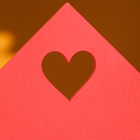 Кашпо деревянное 21×6×18 см Конверт "Доброе Сердце", красный Дарим Красиво - Фото 3