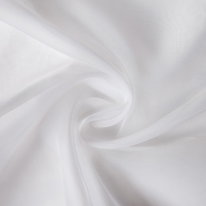 Ткань тюлевая гладкокрашеная ш.300 см - Фото 1