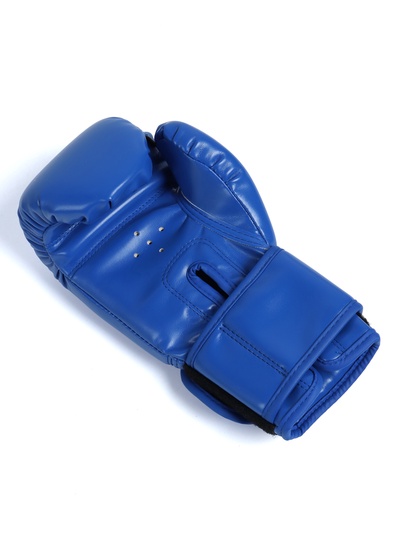 Перчатки боксёрские FIGHT EMPIRE, размер 8 oz, синие