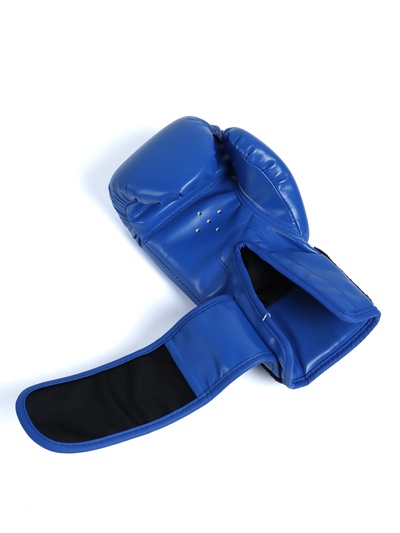 Перчатки боксёрские FIGHT EMPIRE, размер 8 oz, синие