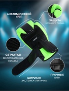 Перчатки боксёрские FIGHT EMPIRE, размер 10 oz, салатовые - Фото 2