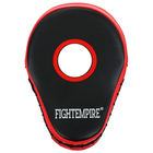 Лапа боксёрская FIGHT EMPIRE, 1 шт., цвет чёрный/красный - Фото 3