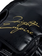 Лапа боксёрская FIGHT EMPIRE PRO, 1 шт., цвет чёрный/золотой - Фото 6