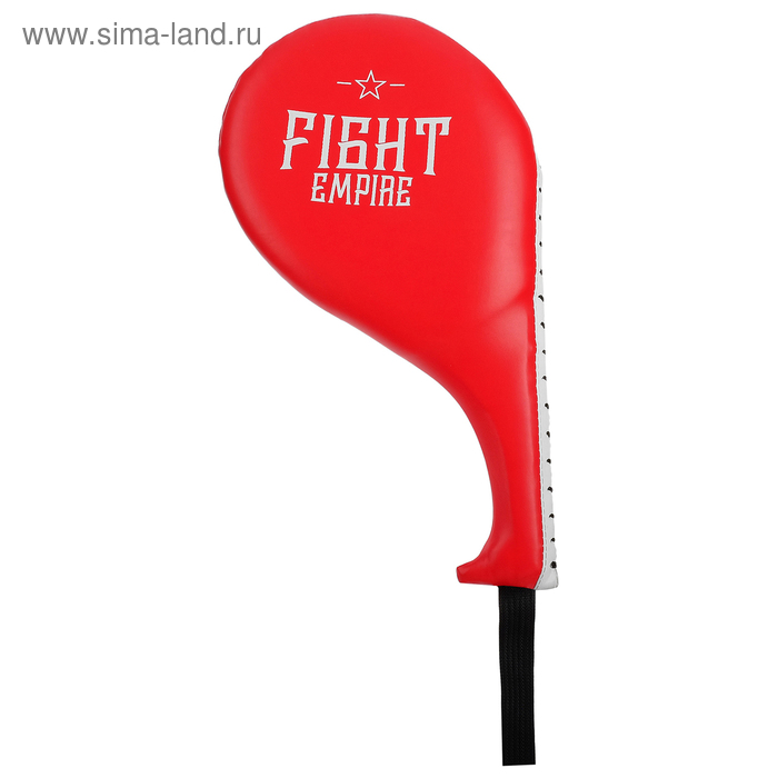 Лапа-ракетка тренировочная FIGHT EMPIRE, цвет красный - Фото 1