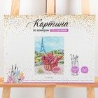 Картина по номерам с алмазной мозаикой без подрамника «Пикник в Париже», 30 х 40 см - фото 25429349