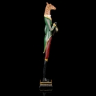 Сувенир полистоун "Английский шарж-Жираф буржуа в камзоле с часами" 12х11х68 см - Фото 4