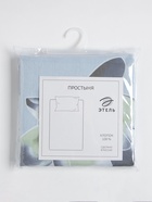 Простыня Этель «Кувшинки» 150×220 см, бязь, 125 г/м², 100% хлопок - фото 34630373