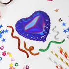 Наклейки на воздушные шары «Сердце», цвет МИКС - Фото 2
