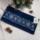 Полотенце махровое «Этель. Снежинки ажурные», 50×90 см, хлопок 100% - Фото 1