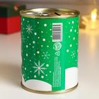 Копилка-подарок металл "Волшебству быть" 7,3х9,5 см - фото 24547217