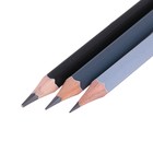 Набор карандашей чернографитных разной твёрдости ЗХК "Сонет", 12 штук, 8B-2H, 12941432 - Фото 3